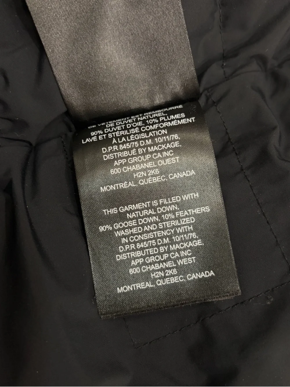 MACKAGE CALLA-X BLACK ON BLACK long Quilted Puffer Coat - Picture 12 of 13